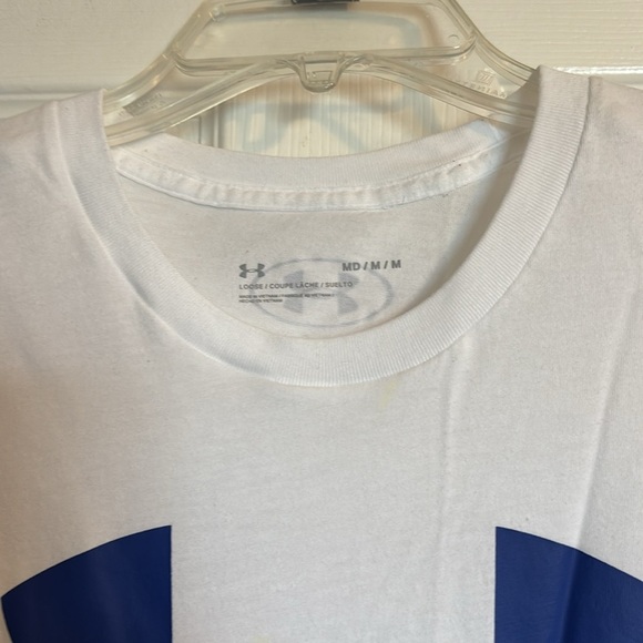 Under Armour men’s white short sleeve freedom graphic t-shirt size medium - Picture 2 of 9